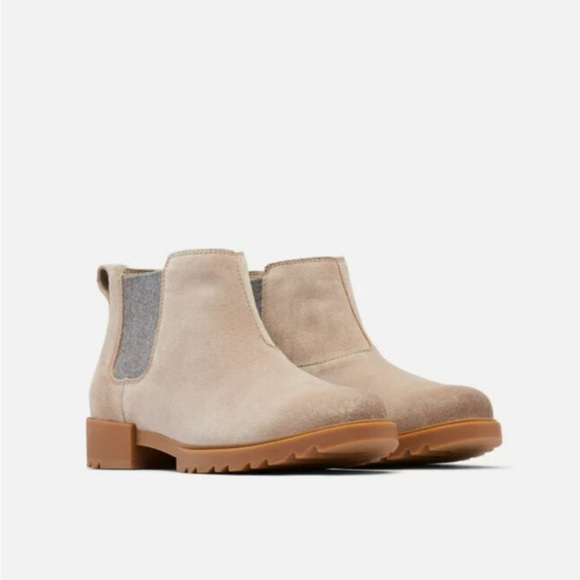 SOREL EMELIE II CHELSEA Waterproof Suede BOOT- NO BOX - Picture 4 of 12